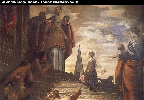 Jacopo Tintoretto Presentation of the Virgin at the Temple